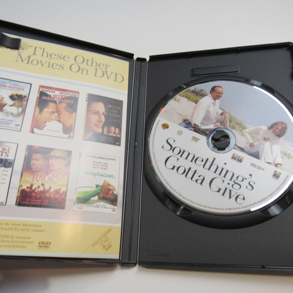 Somethings Gotta Give DVD Jack Nicholson Diane‎ Keaton Movie - Picture 3 of 4
